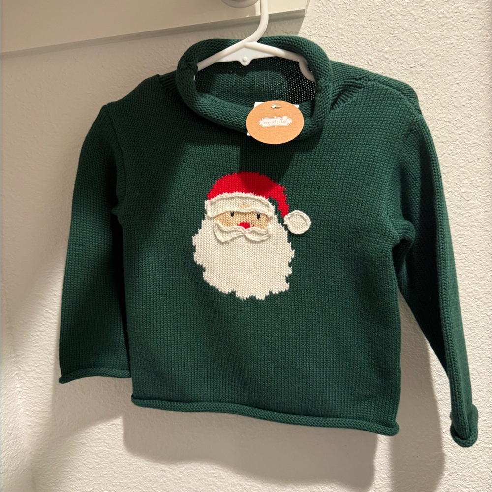 Mud Pie Santa Kids Sweater